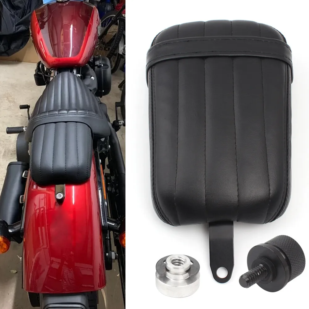Motorcycle Accessories Rear Passenger Seat Pillion For Harley Softail Slim FLSL Street Bob FXBB 2018-2024