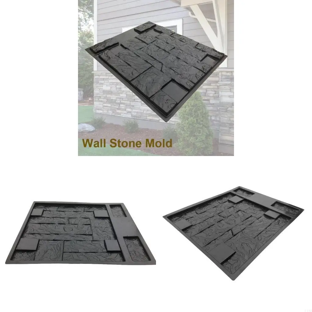 

F19b ретро вертикальные бетонные штампы стена бетонные штукатурки садовый дом стена камень каменная плитка каменная плесень