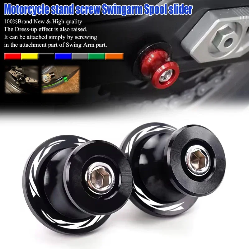 Fit For YZF YZF R1 R1M R3 YZF R6 R7 R9 R25 R125 YZFR6 YZFR1 CNC Motorcycle Swingarm Spools Sliders Stand Screw