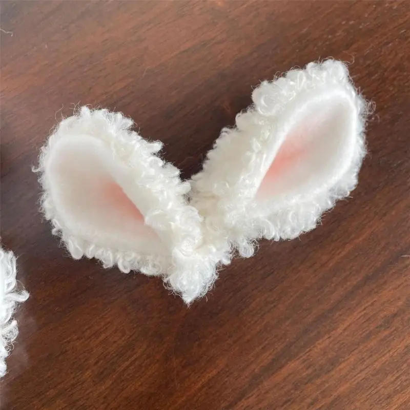 652F Copricapo con orecchie pecora sfocata per stile giovanile Accessori comodi e alla per feste e abbigliamento