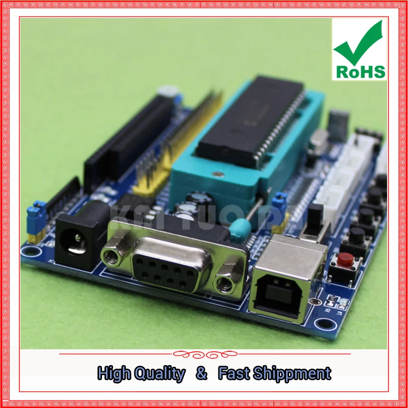 PIC System Board / PIC16F877A Development Board / PIC Lab Board / Circuit Diagram / Source Code  Module 0.2kg