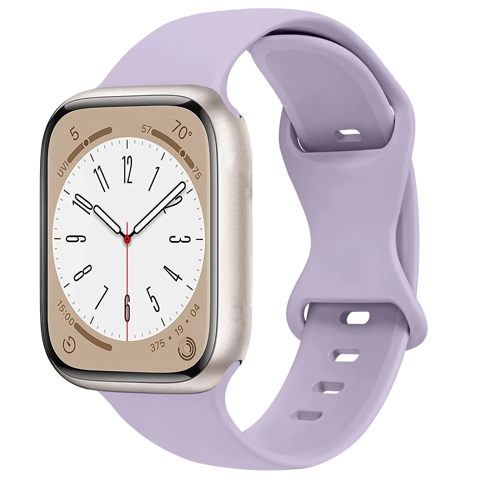 Correa de silicona para apple watch, pulsera deportiva de 44mm, 45mm, 49mm, 41mm, 38mm, 42mm, iwatch series 3, 6, 7, 8, 9, ultra 2, se, 40mm