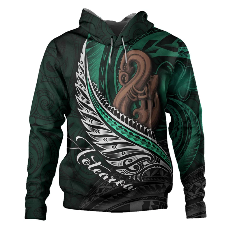 New Zealand Aotearoa Manaia Maori Graphic Hoodie New In Hoodies & Sweatshirts Hoodies For Men Pullover Women Clothes Y2k Tops