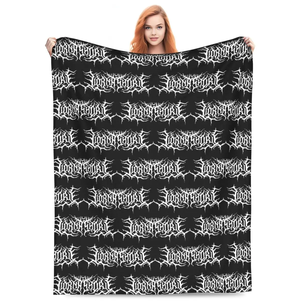 Lorna Shore Logo Classic Blankets Flannel Sofa Throw Blanket Multi-function for Couch Bedding Throws Bedspread Quilt