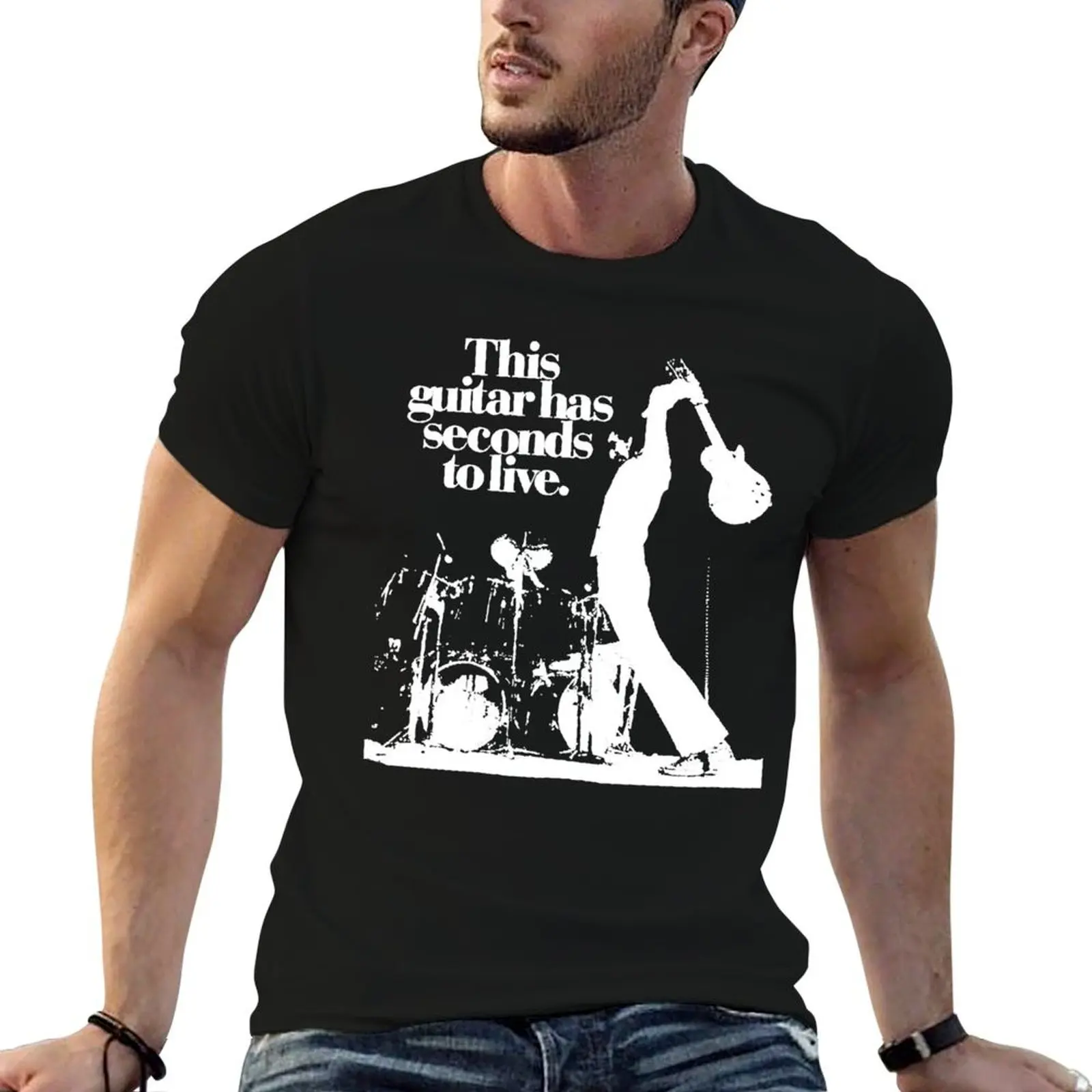 

guitar townshend legend music cotton to seconds man this T-Shirt has rock guitar the live who t shirt Pete