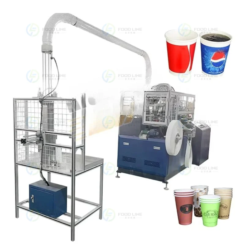 Máquina Inteligente de Alta Velocidad para Fabricar Platos de Papel Desechables y Vasos con Diseños de Dibujos Animados, Hecha en Turquía y EE. UU., Personalizable