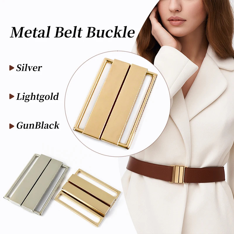 

1-5Pcs 40/50mm Metal Belt Buckle Belts Adjust Buckles Women Windbreaker Decor Girdle Hook Replace Parts DIY Hardware Accessories
