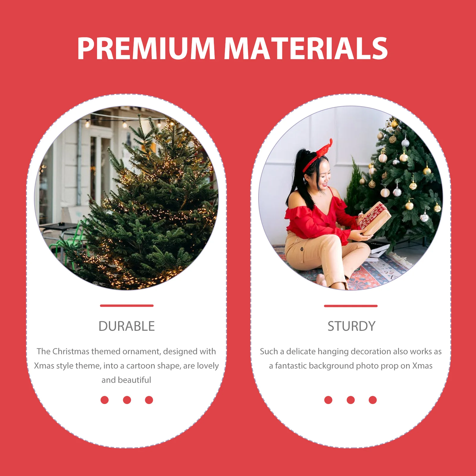 

Xmas Tree Hanging Decor Christmas Tree Decorations Creative Xmas Pendant Rope Family Time Festive Scene Layout