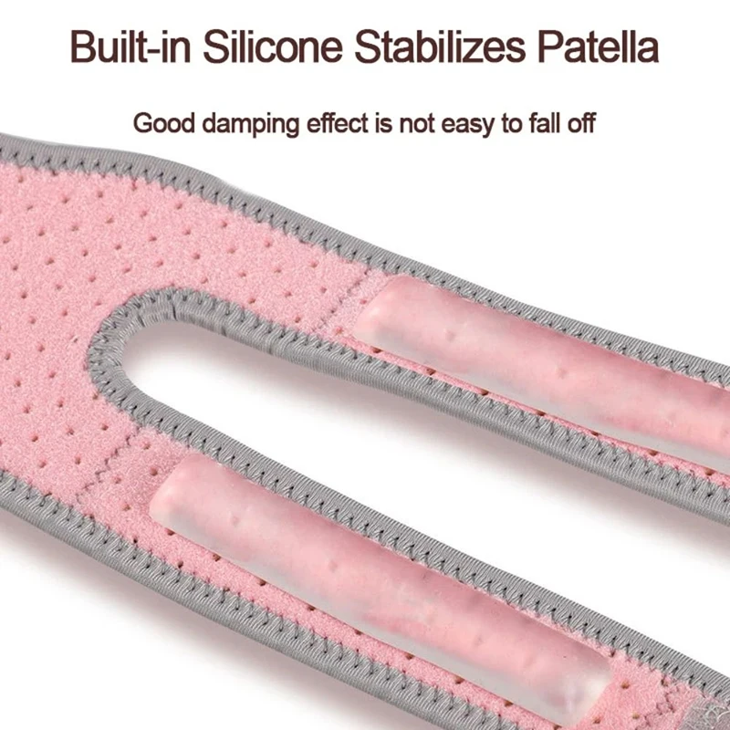 1 قطعة قابل للتعديل الرضفة دعامة الركبة الركبة كم ضغط دعم للجنسين الركبة آلام التهاب المفاصل الألم الرياضة الركبة الحرس الركبة وسادة #5