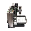 LY 미니 DIY CNC 라우터 3020 스퀘어 라인 레일, 500W ER11 스핀들, 3 축, 4 축, 5 축 PCB 목재 밀링 금속 조각기, USB 포트 4