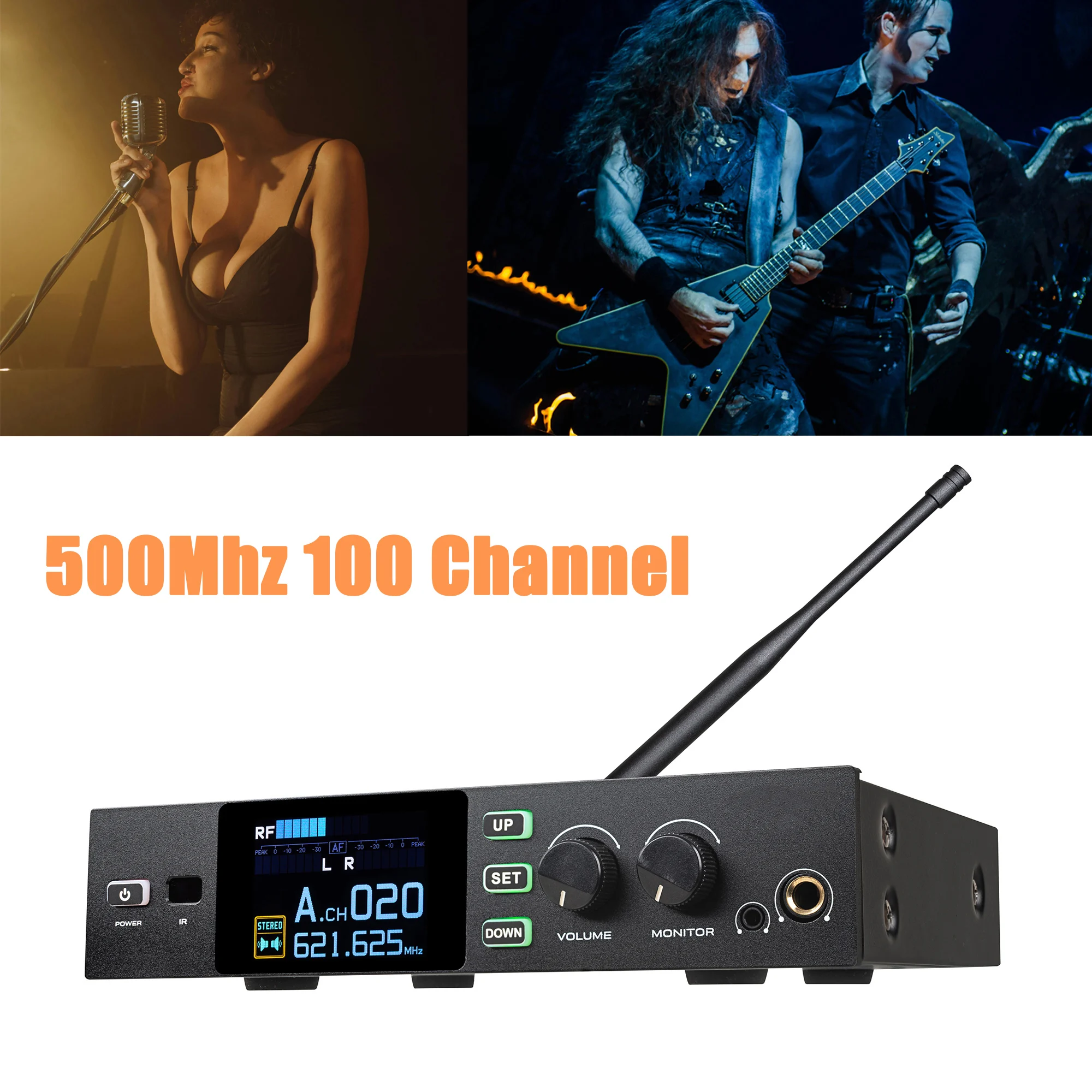 Leicozic-sistema de sonido estéreo PM10, dispositivo inalámbrico de 150M, 2x150mW, Hifi, IEM Pro, Audio de escenario