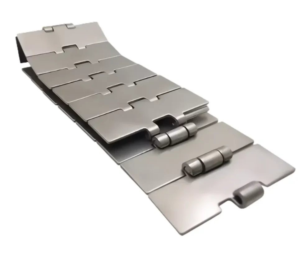 1Meters  Width:88.9mm Food Grade 304 Stainless steel chain plate 812 single-stranded pitch 38.1