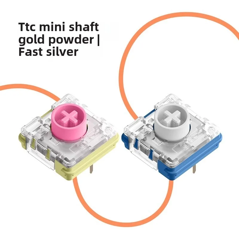 CL80 Wireless Bluetooth Mechanical Keypad for Girls IPad Tablet Mac Office TTC Axis