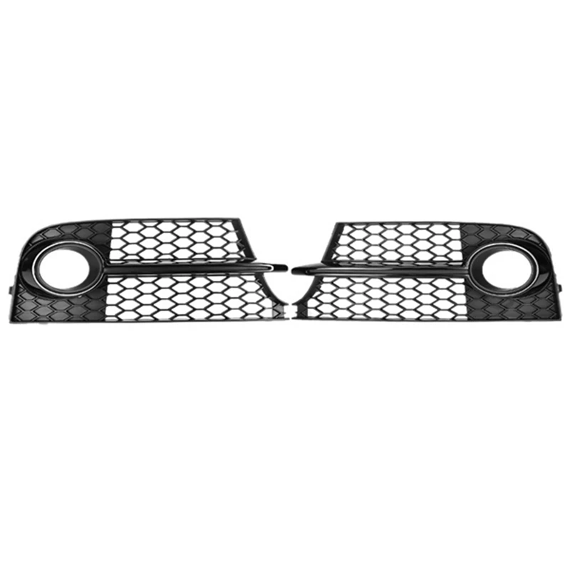 8J0807682K 8J0807681K Mesh Fog Lamp Frame Fog Lamp Cover Automotive For  TT MK2 S-LINE TTS 2011-2014 Parts