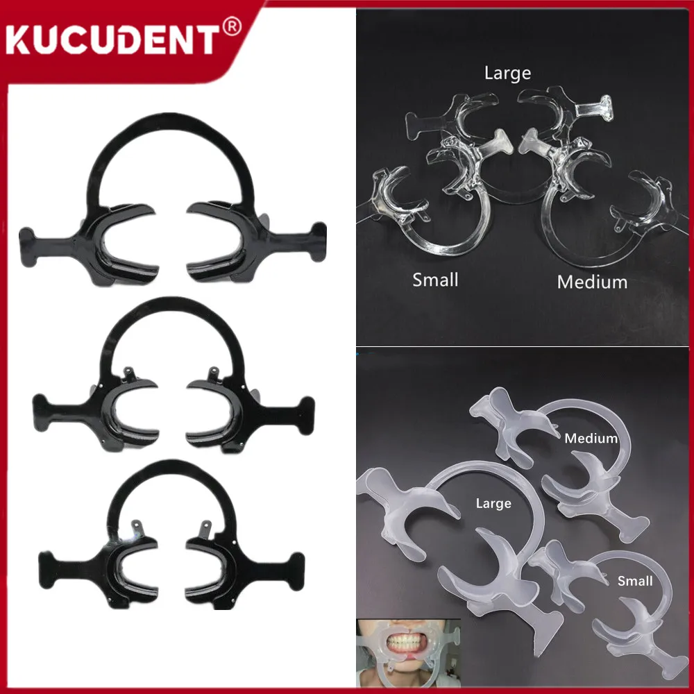 Zwijacz policzków dentystyczny ortodontyczny otwieracz do ust kształt C boczny otwarty stomatologia wewnątrzustny ekspander warg wybielanie zębów dentysta