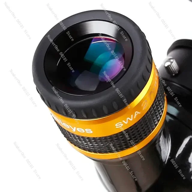 

70 Degree Super Wide-angle High Achromatic 1.25" Metal Eyepiece Astronomical Telescope Accessories