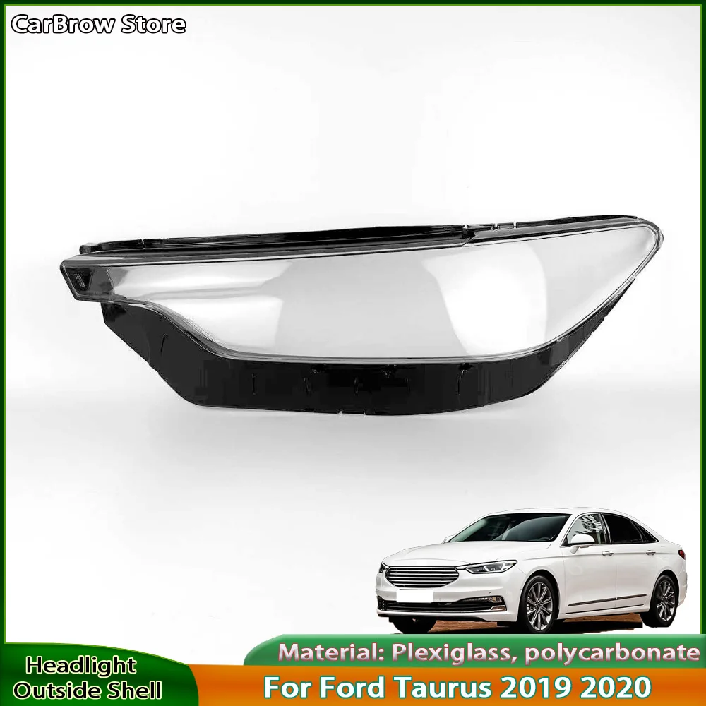 

Headlight Shell Lens Auto Replacement Parts For Ford Taurus 2019 2020 Front Headlamp Cover Transparent Mask Lamp Shade