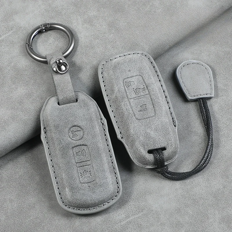 Leather Car Key Case Cover Shell for Honda PCX160 VISION SH350 160 PCX 125 Switch 150 ADV Wrench 350 2021 2022 Motorcycle