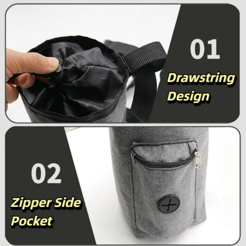 الرباط الطباشير حقيبة قابل للتعديل كيس التخزين مسحوق المغنيسيوم حقيبة المشي لمسافات طويلة تسلق رفع الأثقال في الهواء الطلق الحيوانات الأليفة وجبة خفيفة الخصر حقيبة #4