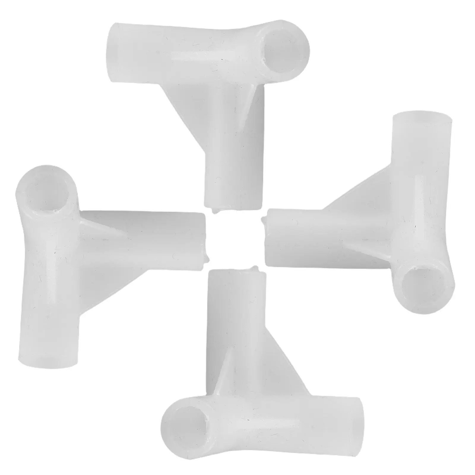 4 Piezas Soporte Resistente para Mosquitera, Conector de Soporte para Yurtas, Sujeción Superior para Tiendas de Campaña, Piezas de Estructura de Toldo, Refugio de Camping al Aire Libre