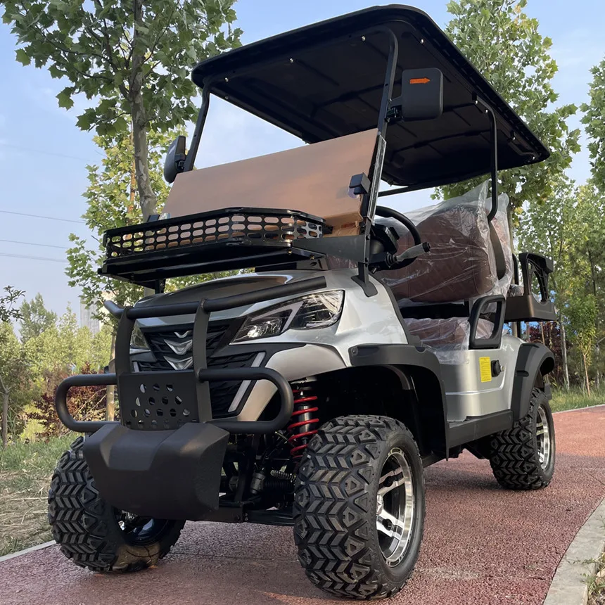 New Design Private 2024 Club Car VIP Off-Road Golf Cart 2 4 6 8 Seats Electric Lift Four Wheel Drive Golf Cart For Adults