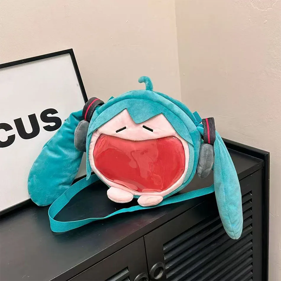 2026-hatsune-miku-bolsa-de-ombro-nova-mochila-bonito-anime-menina-pelucia-dos-desenhos-animados-kawaii-mochila-estudante-pacote-presentes-brinquedos