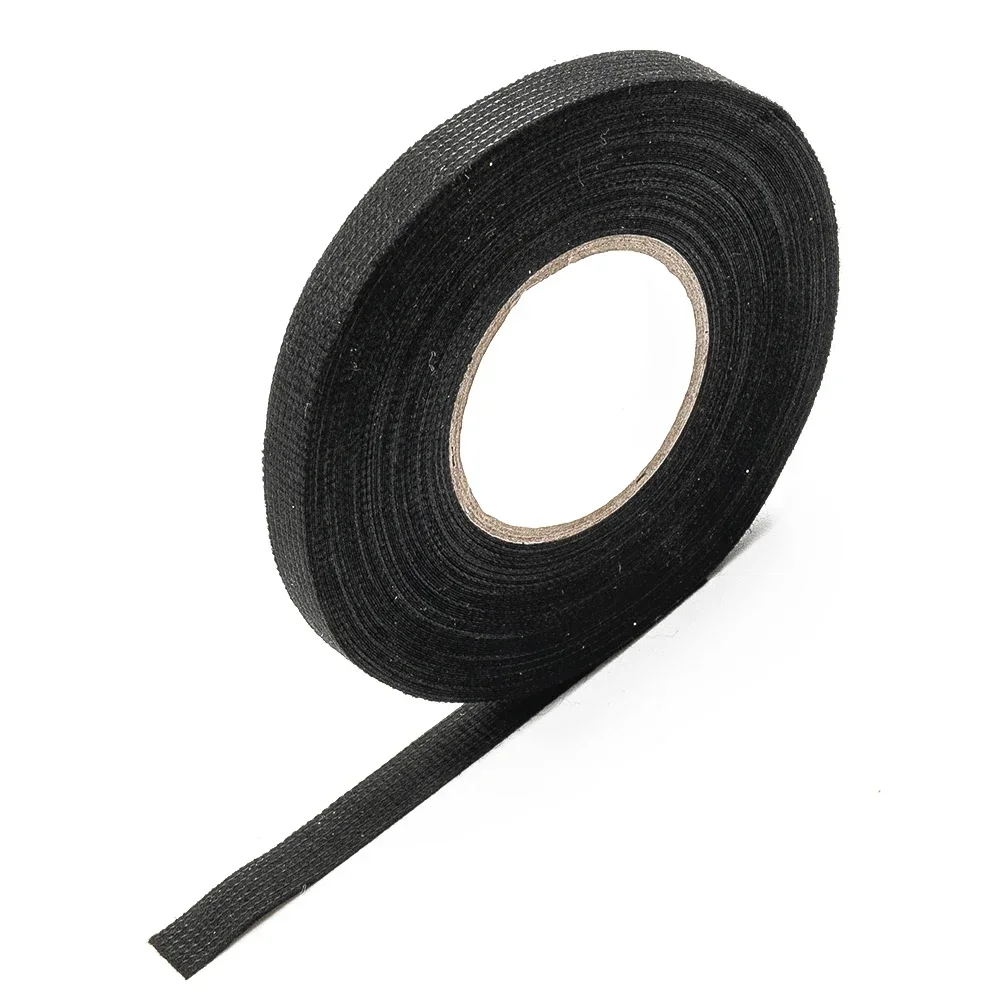 Fabric Tape Cable Tape Non woven Adhesive Adhesive Cloth Fabric Tape Automotive Cable Tape Black Wear resistant