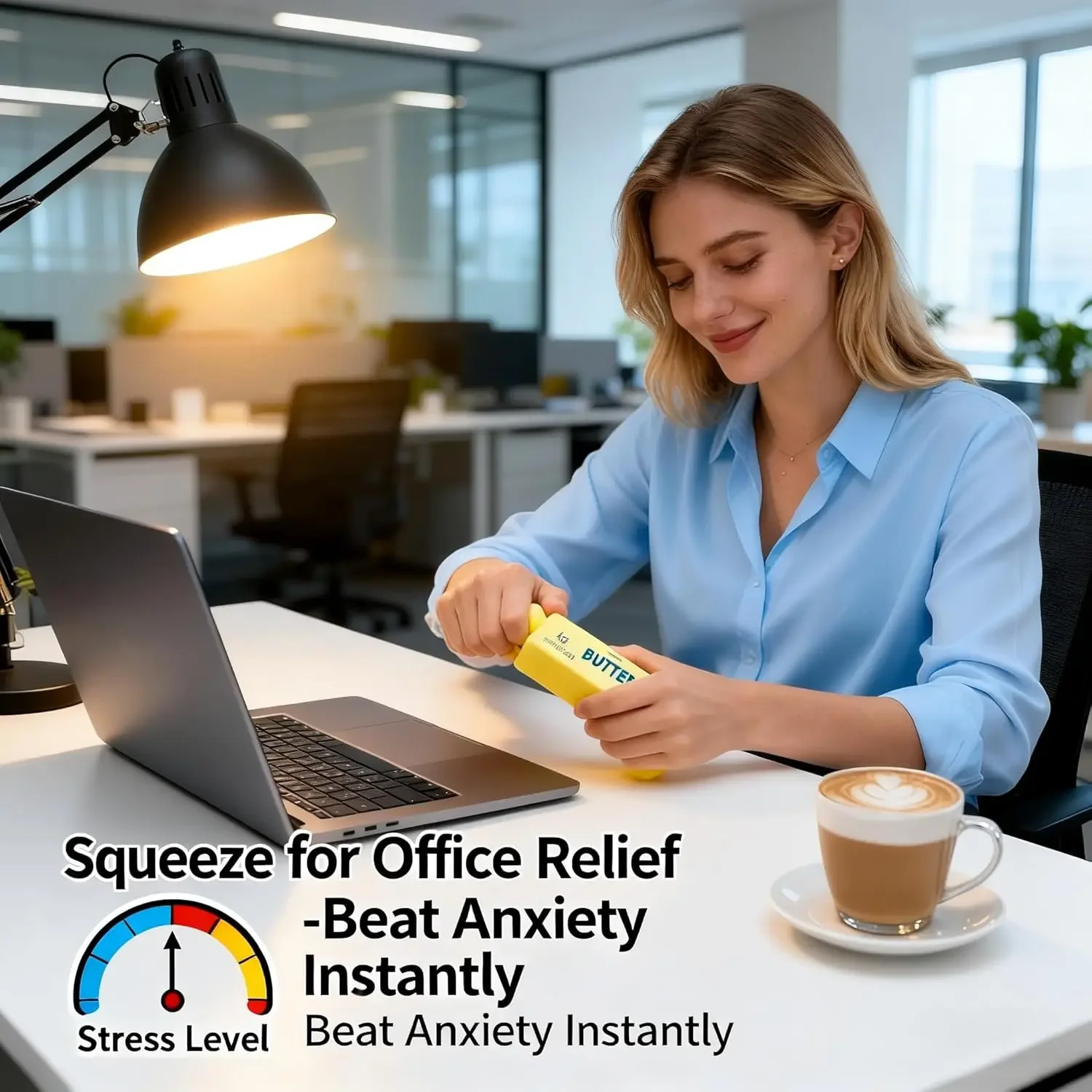 3 Modelle Butter-Squishy-Spielzeug, Langsam Aufsteigendes Butter-Quetsch-Sensorik-Spielzeug für Erwachsene zur Linderung von Angst und Stressreduktion – Detail 5