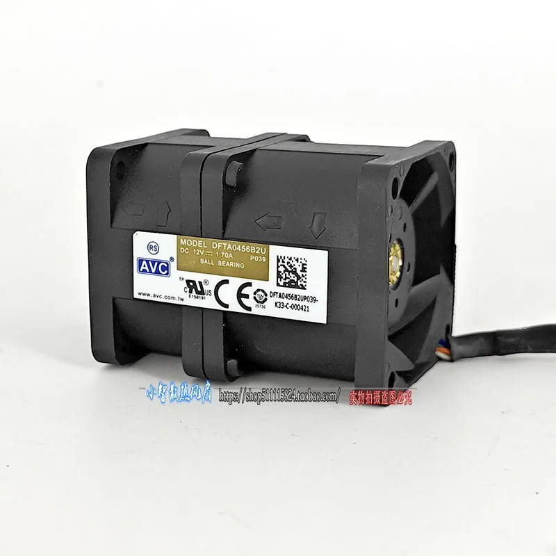 الأصلي DFTA0456B2U 12V 1.7A 4056 40*40*56 مللي متر جديد مروحة التبريد المبرد