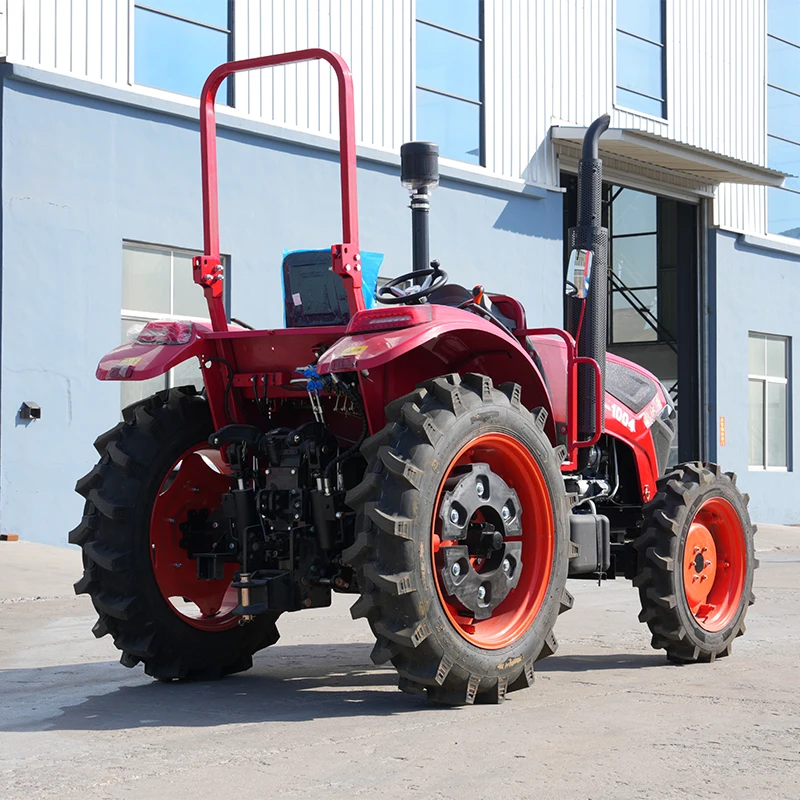 Farm Tractors 50HP70HP 80HP 90HP 100HP 4x4 Wheeled Tractor for Sale