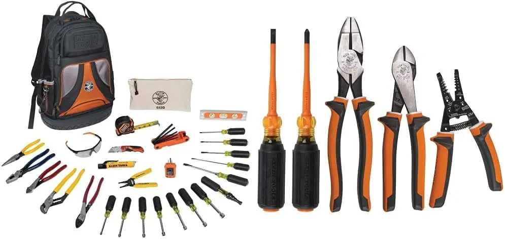 Hand Tools Kit And Insulated Screwdriver Set (28 Pieces)