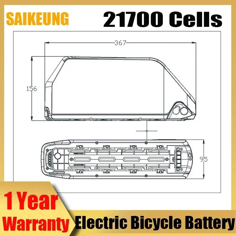 48v72v52v Battery Electric Bicycle 1500w 52v 20ah 25 30 40 45 50 60ah Hailong 2000w Bateria Eletrica EBike 21700 Lithium Battery