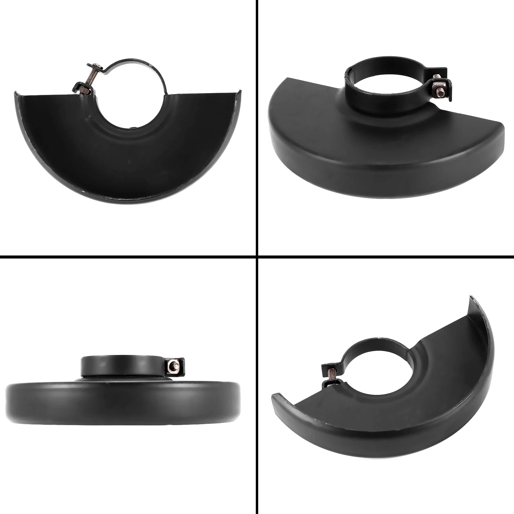 (PQWN) Black Cutting Machine Base Metal Wheel Guard Safety Protector Cover for 125 Angle Grinder Power Tool Accessories New