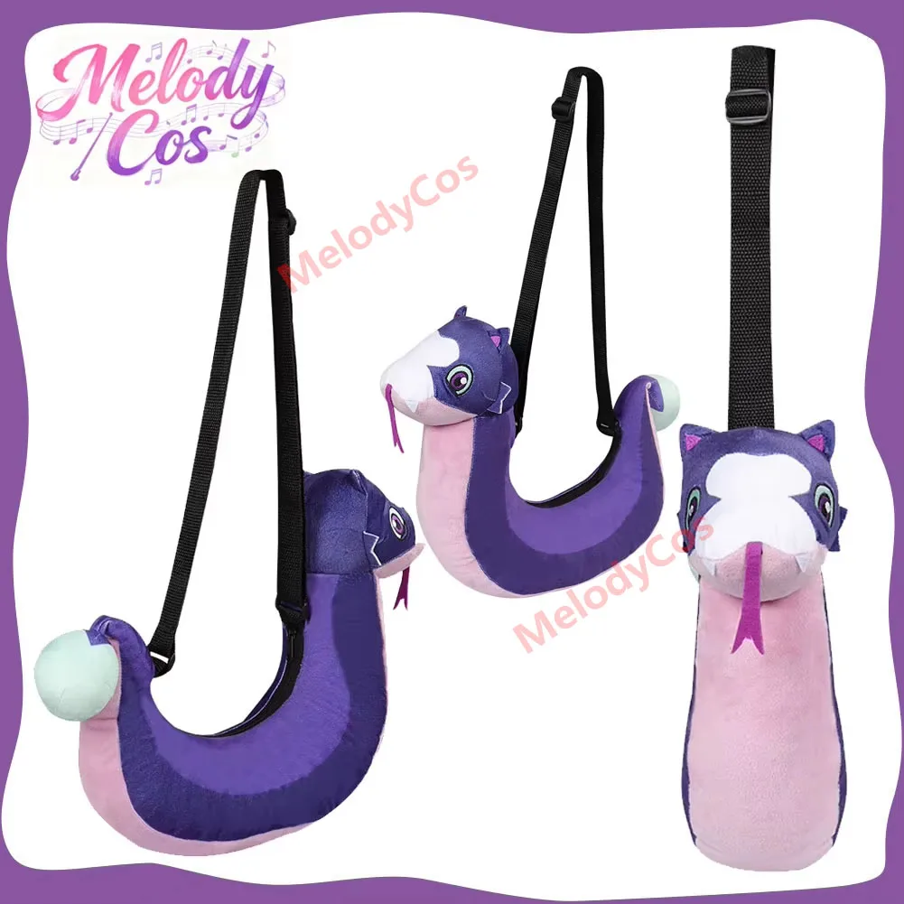 Stringbean Cosplay Plush Bag Owl Disguise Houses School Bag Shoulder Bag Unisex Messenger Bag For Adult Women Girls Gifts