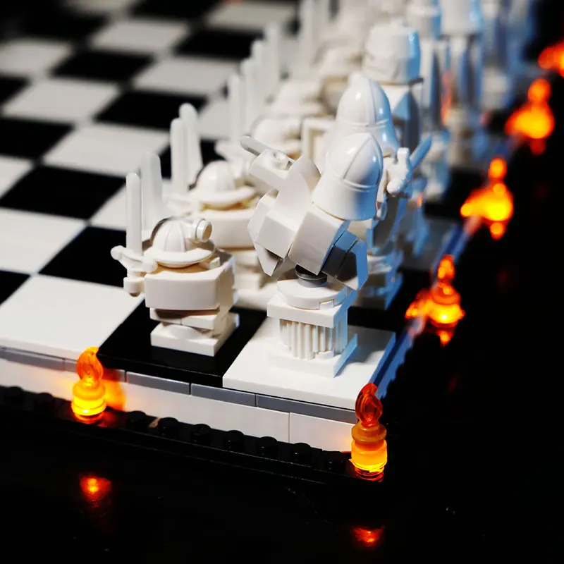 LED Light Kit For LEGO 76392 Wizard’s Chess Decorative Lamp DIY Gift (Not Include Building Blocks Bricks Kits Sets Model) - Image 5