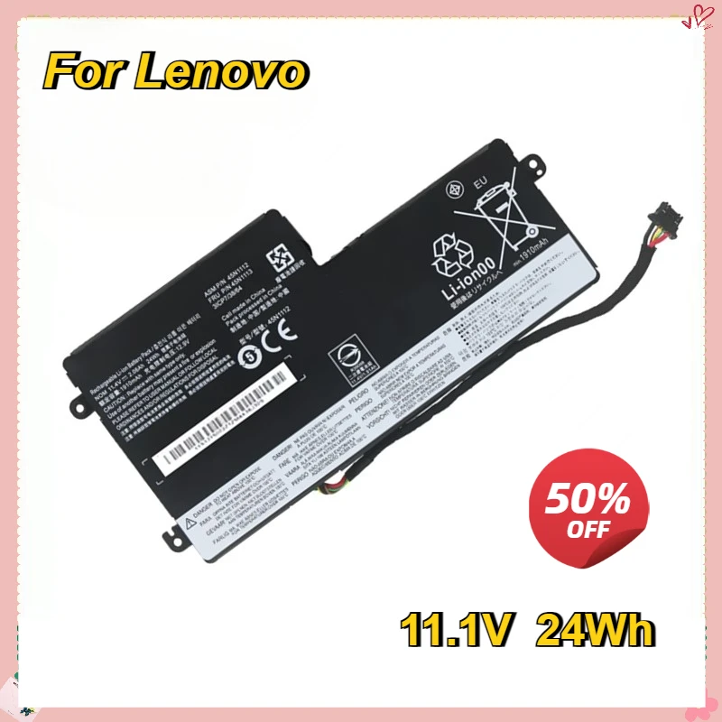 

New Battery for Lenovo ThinkPad X240 X240S X230S X250 X260 X270 T450 L450S T440 T440S T450S X240 L450 45N1110 45N1111 45N1112