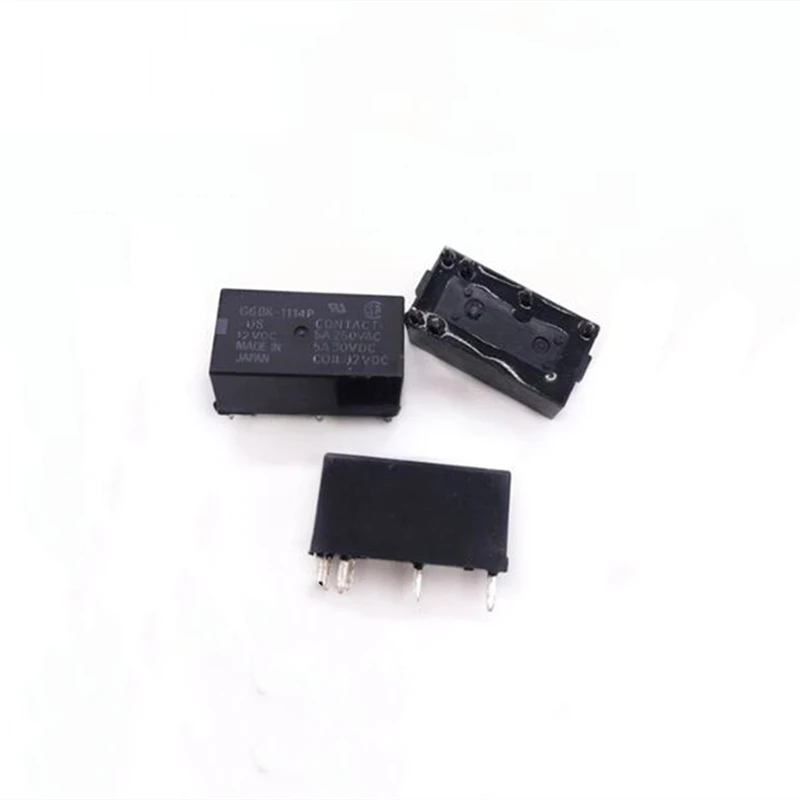 HOT NEW G6BK-1114P-US-5VDC G6BK-1114P-US 5VDC G6BK-1114P 5VDC DC5V 5V relay  5A 250VAC 6PIN