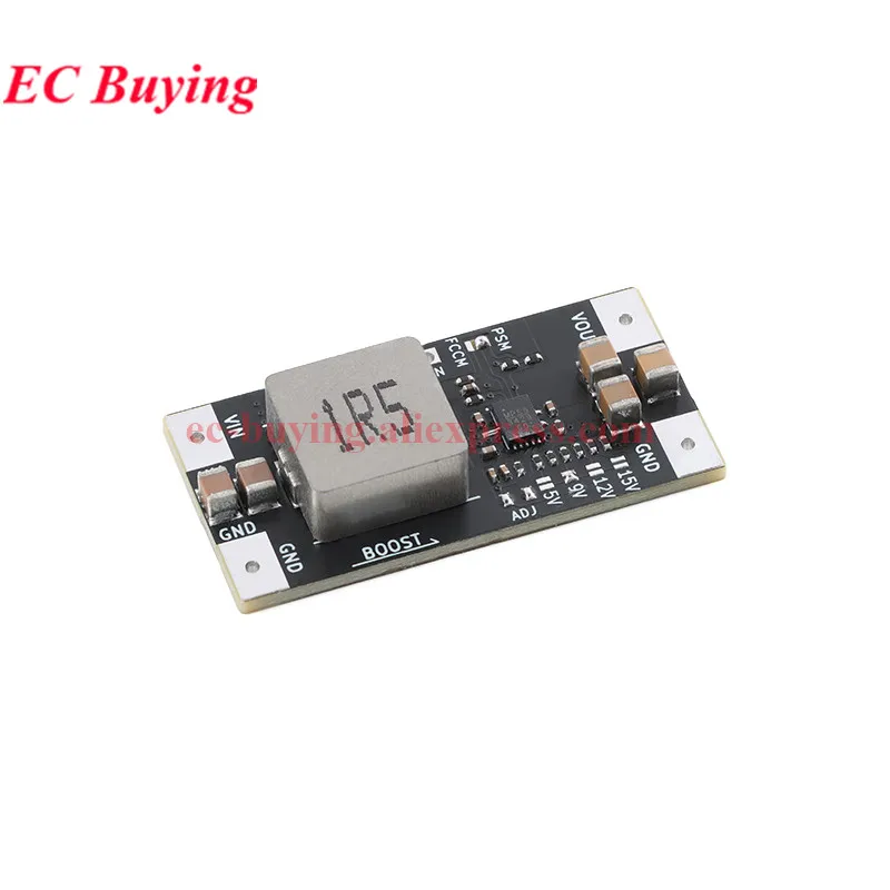 1-10Pcs MP3429 5V 9V 12V 15V DC Step Up Boost Module Low Ripple 21A Peak Input Current Lithium Battery Booster Power Supply MCU