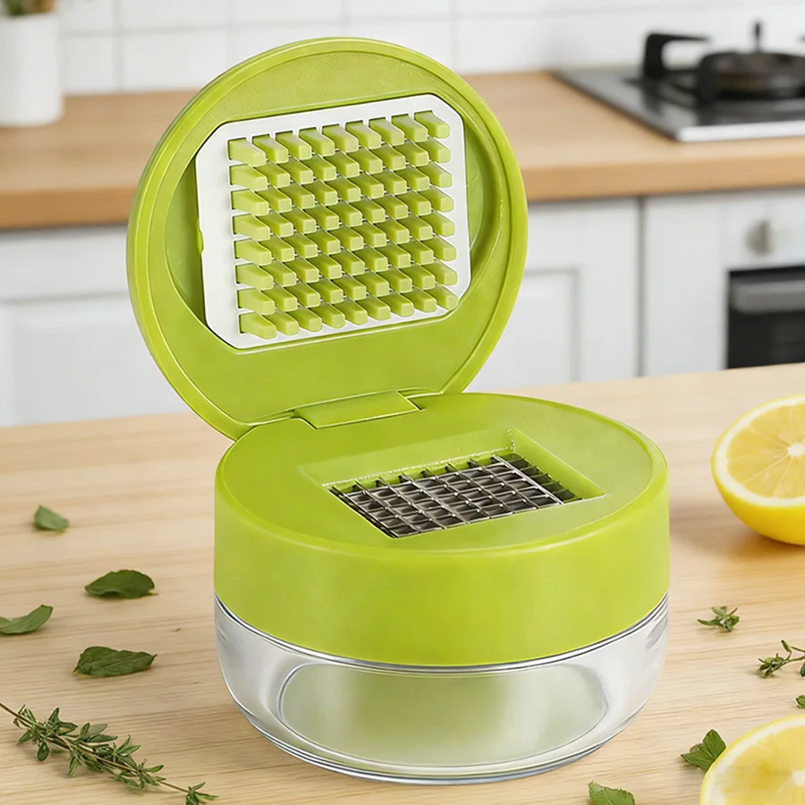 1PC-Small manual press garlic chopper household garlic mincer small garlic crusher garlic presser manual garlic presser