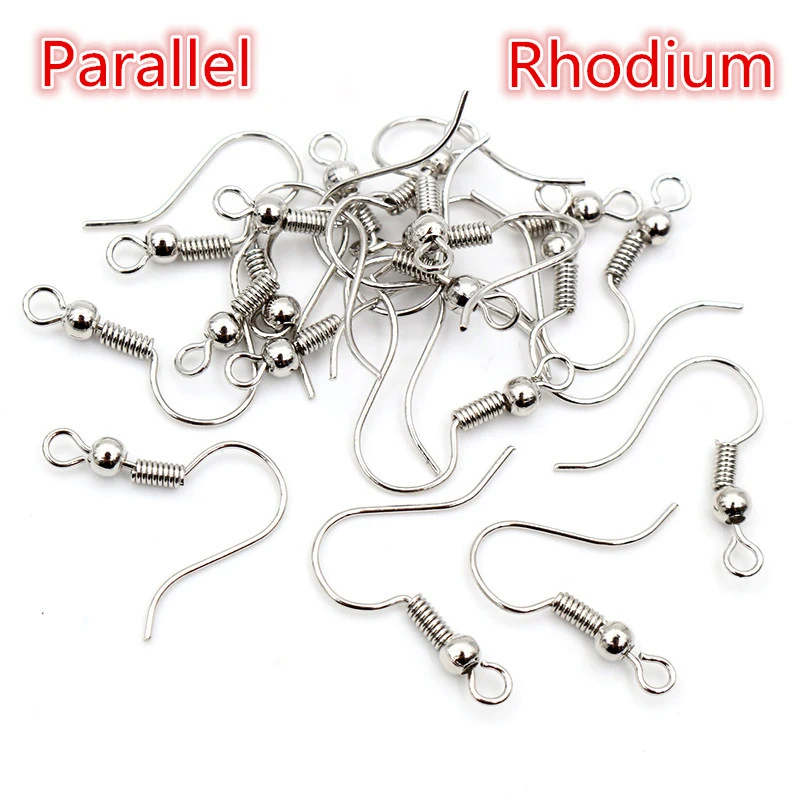 100 teile/los 20x17mm DIY Ohrring Erkenntnisse Ohrringe Umklammert Haken Armaturen DIY Schmuck Machen Zubehör Eisen Haken Earwire schmuck