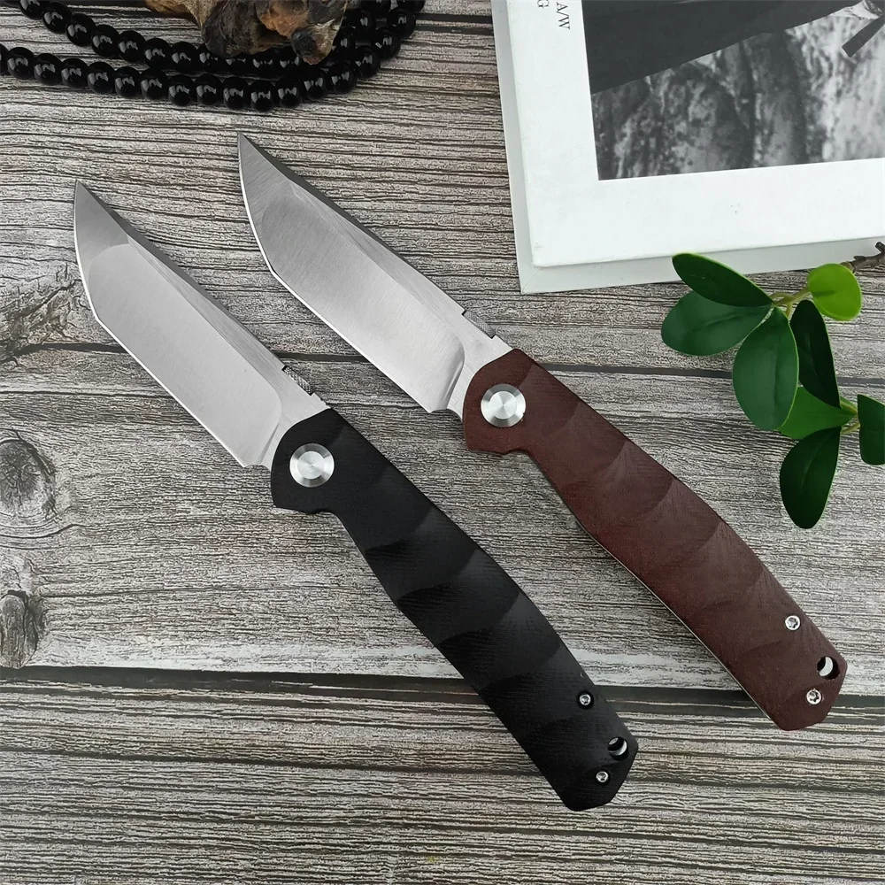 

Tactical Russian Style Ball Bearing Folding Knife D2 Blade G10 Handles Pocket EDC Knives Outdoor Camping Hunting Multi Tools