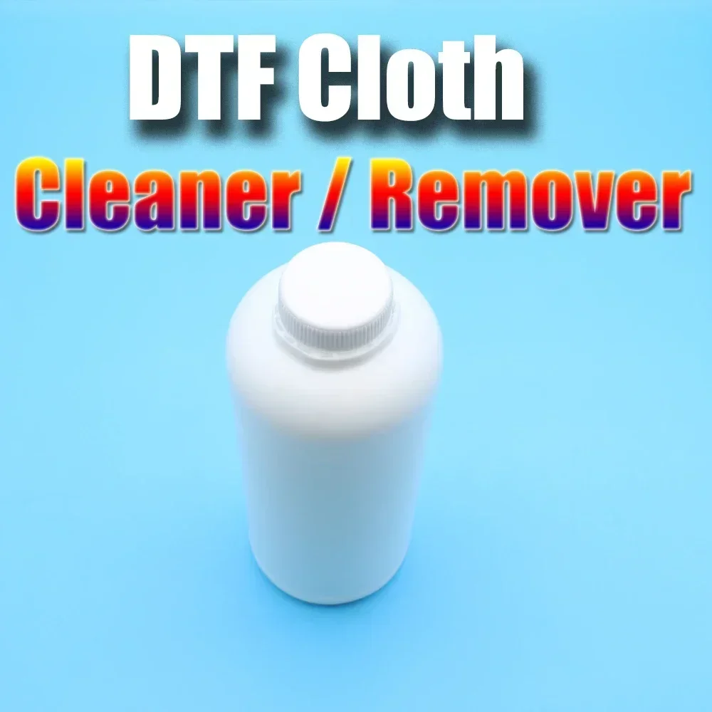 DTF Stampa Colla Rimozione Detergente Adesivo Rimozione per Indumenti Stampa Pulizia Modello Liquido Pulito Rimuovi Kit Detergente 1000ML