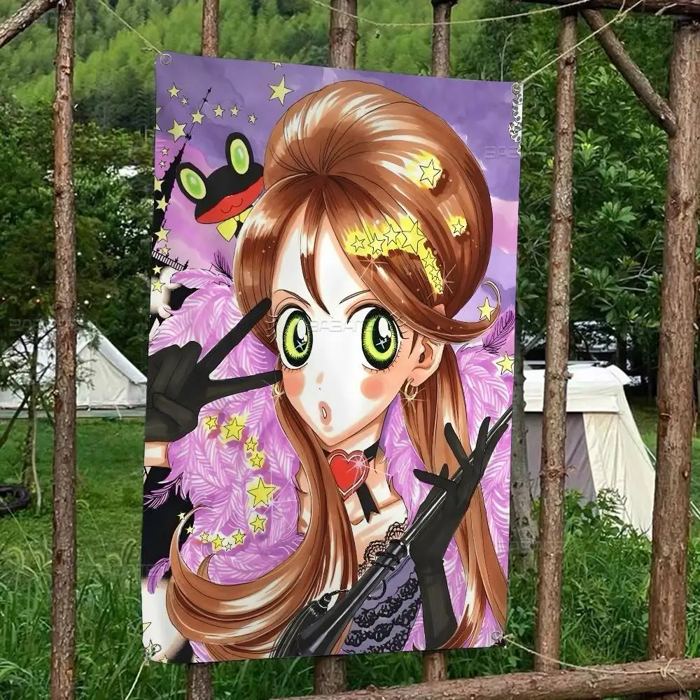 Anime Sugar Sugar Rune DIY Flag For Family Group Photo Living Room Home Dorm Decor Wall Art Decor Banner