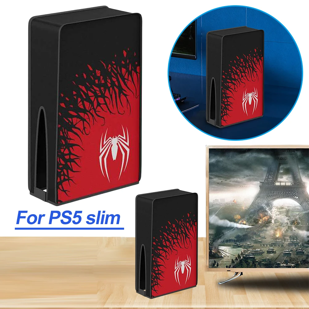 غطاء غبار رأسي وأفقي ، واقي أكمام مضاد للخدش ، مقاوم للماء ، مضاد للخدش ، قماش أكسفورد ، بلاي ستيشن 5 سليم #1