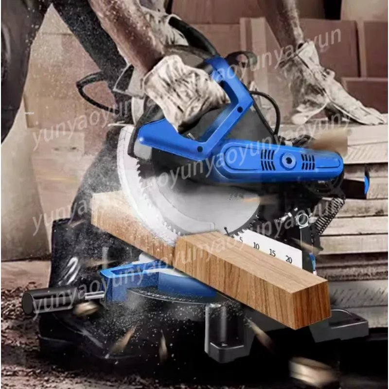 10 Inch 255MM Multifunctional Saw Aluminum Wood Cutting Machine 45 Degree Oblique Cutting Aluminum Machine