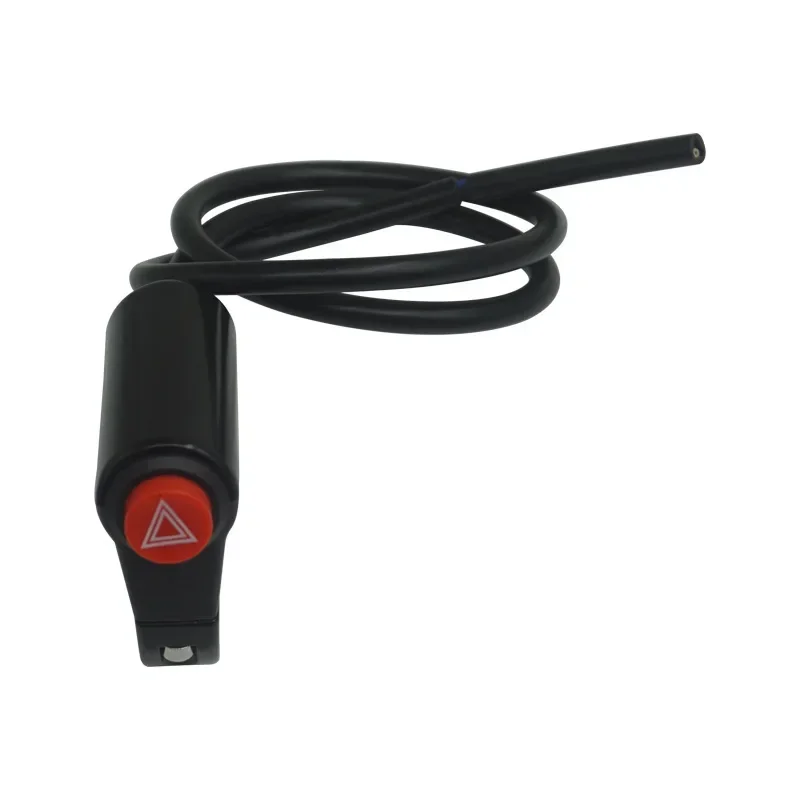 2PCs Motorcycle Double Flash Warning Lamp Switch Button High Quality Universal Scooter Electric Vehicle Emergency Accessories image 5