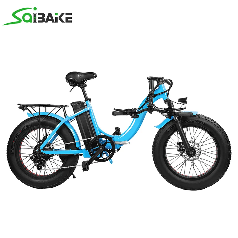 EU Delivery 250W Aluminum Folding Electric Bicycle 36V 15Ah 20Inch Fat Tire Ebike 25KM/H Urban Commuting City Bike Fatbike