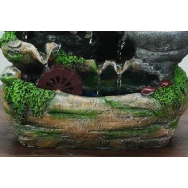 Rockery Water Fountain Decoration Wholesale Indoor Living Room Desktop Office Decoration 25X16X33Cm