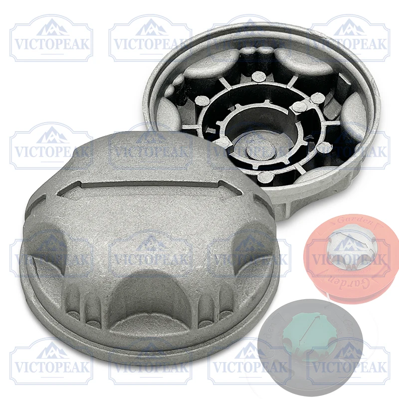 Aluminum Top Cap for Grass Trimmer Head Garden Tool Parts Brush Cutter Accessories