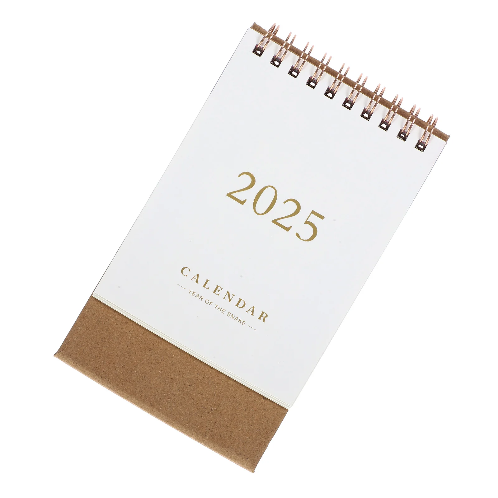 

2025 Desk Calendar Standing Delicate Month Office Accessory Decorative Memorandum Paper Desktop Noting